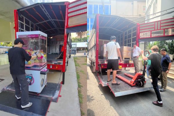 Xe tải chở đồ đạc cồng kềnh, tủ cao