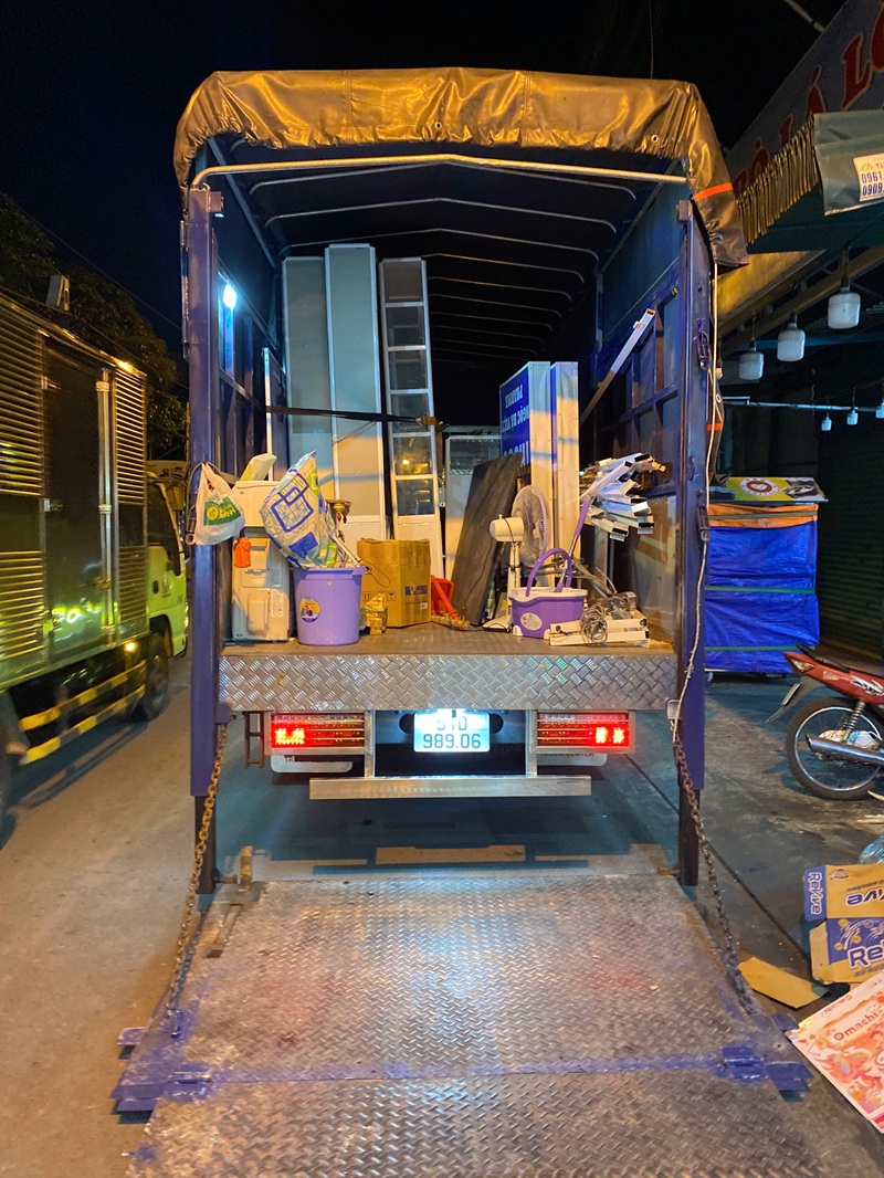 Dịch vụ xe tải chở thuê nhiều hàng hóa Vận Tải An Sương