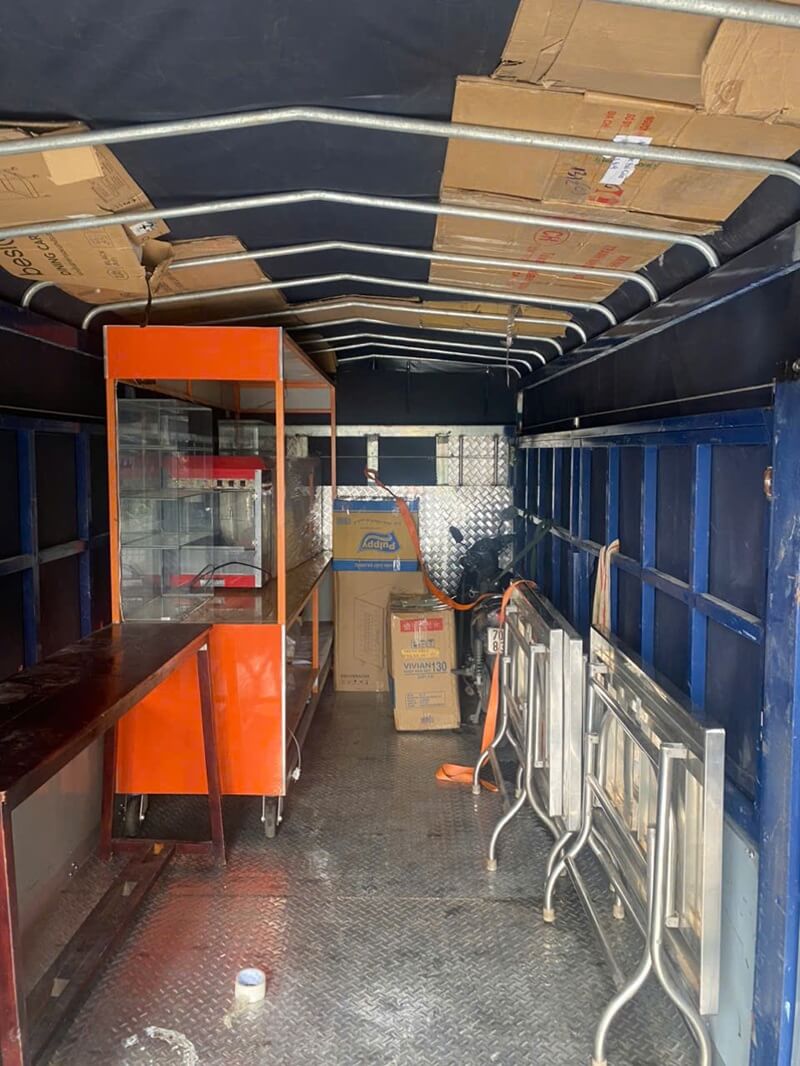 Thuê xe tải chở tủ cao 2m TPHCM không lo trầy xước