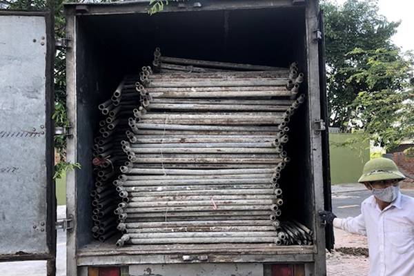 Thuê xe tải chở vật tư xây nhà, vật liệu xây dựng