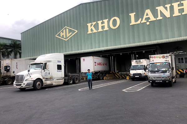 Thuê xe tải chở hàng tiêu dùng thực phẩm